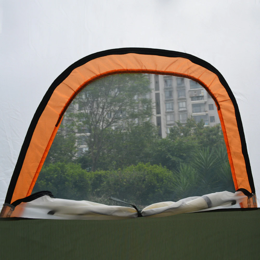 Cheap Goat Tents Upgraded 3 4 Person Camping Tent Double Layer Waterproof Tear resistant Plaid Fabric Outdoor Hiking Tourist Tent  3 Season Tent Tents 